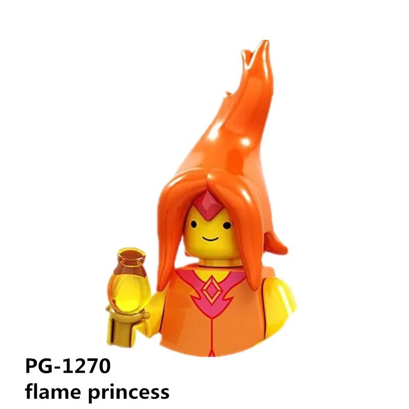 PG8141 Anime Cartoon Doll Building Blocks Kawaii Banana Man Shark Educational Toys Children's Home Gift Constructor Adventure