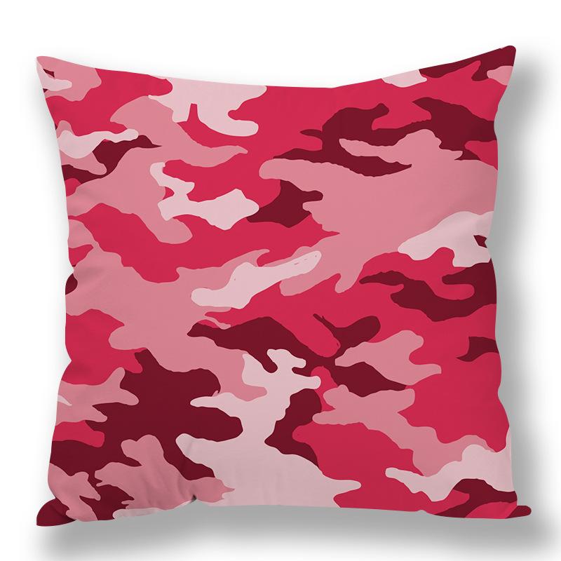 Colored Plaid Geometric Pillow Cover Contrasting Color Creative Pillow Cover Quilt Cover Premium Durable Quality