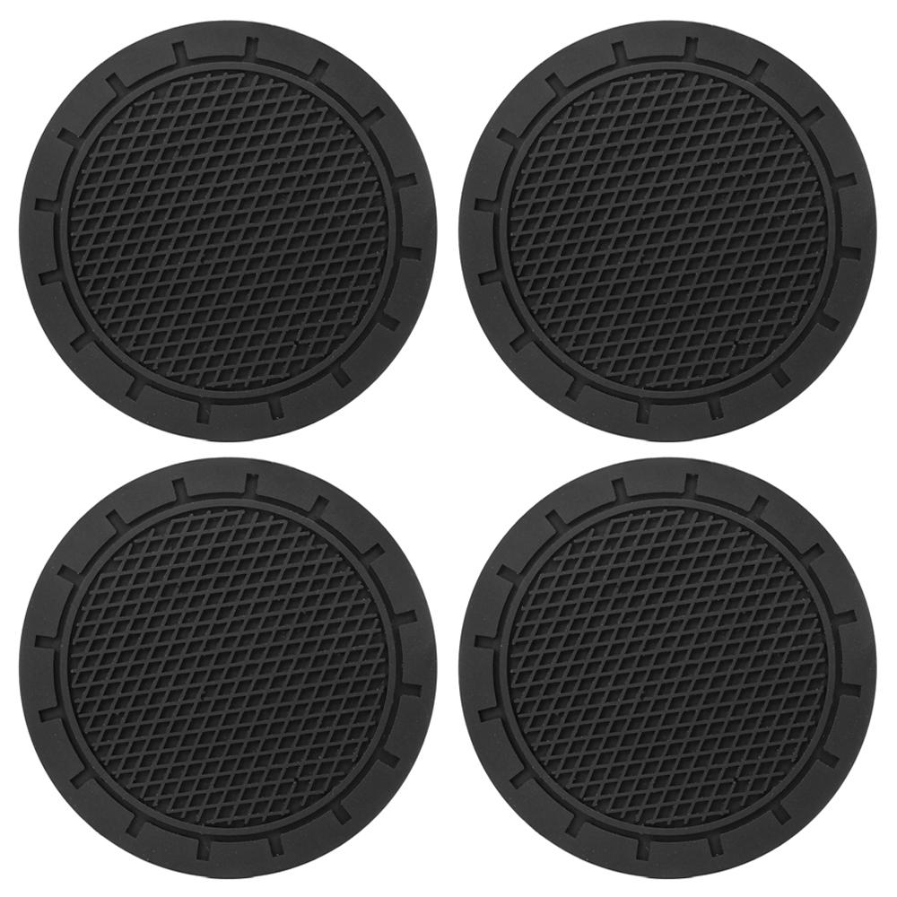 Coaster de mașină universal pentru cană de apă canelură băutură covoraș anti-alunecare Suport pentru pahare tampă de inserare accesorii de decorare interioară auto