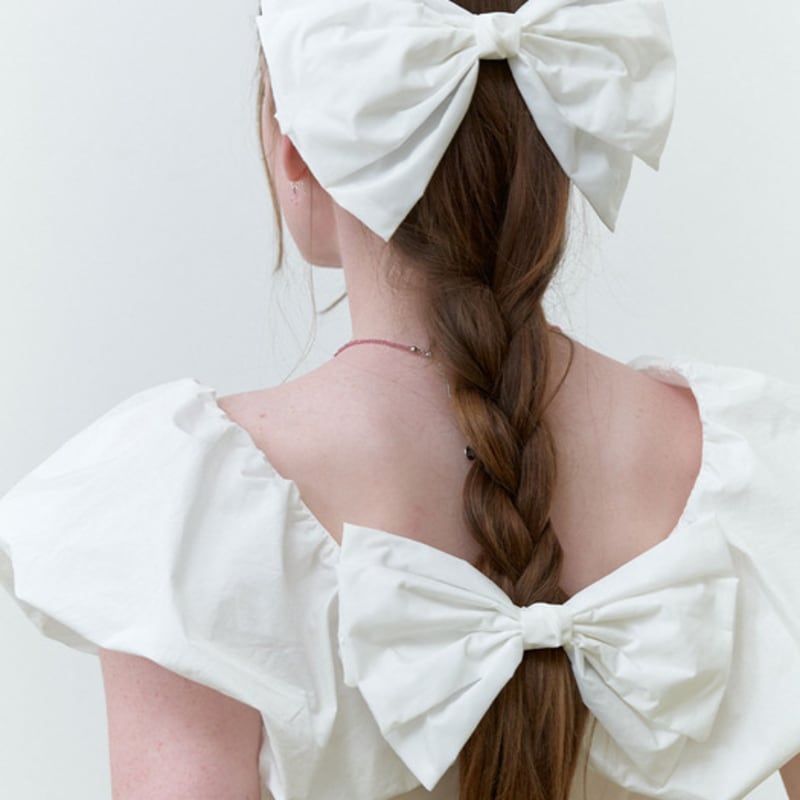 

LOVE ME MONSTER Chic Ribbon Hair Pin XL (L242MHA020) BLACK