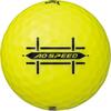 Dunlop Srixon AD Speed Golf Balls 12 Pack Passion Yellow 2022 Model