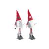 Decorative Figurine - DKD Home Decor - White, Red and Grey - Polyester - 16x12x46 Cm - Lightweight - Non-fragile