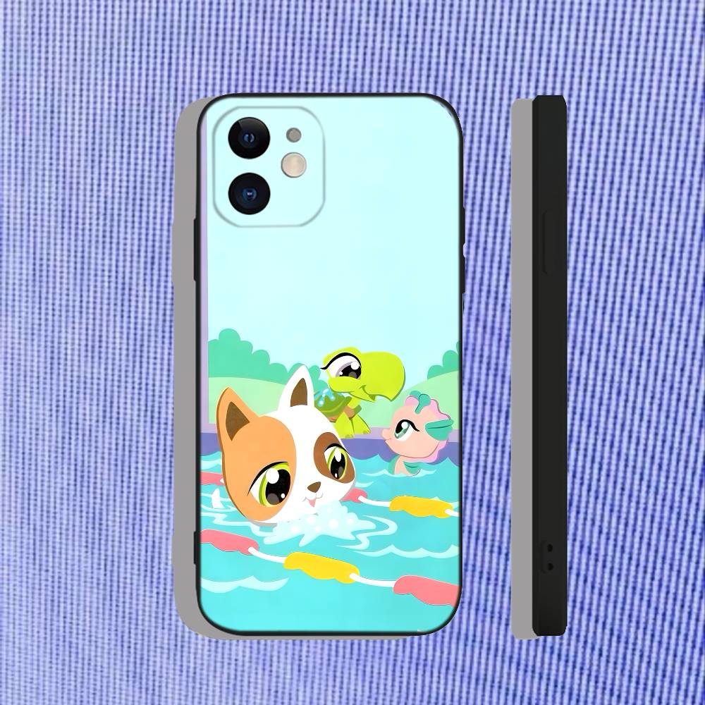 

Littlest Pet Shop Phone Case For iPhone 17,16,15,14,13,12,11,Pro,Max,Plus,Air,X,XS,XR,SE,8,7,Mini,Soft Black Funda iPhone16pro