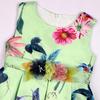 2026 New European & American Retro Floral Princess Dress for Girls - Holiday Party Evening Gown