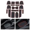Per Honda WRV 2024 2024 Auto Gomma Antiscivolo Tappetino Sottobicchiere Set Tappetini per Fessure Portiera Auto Tappetino per Fessure Portiera Auto Antipolvere Accessori Interni Auto
