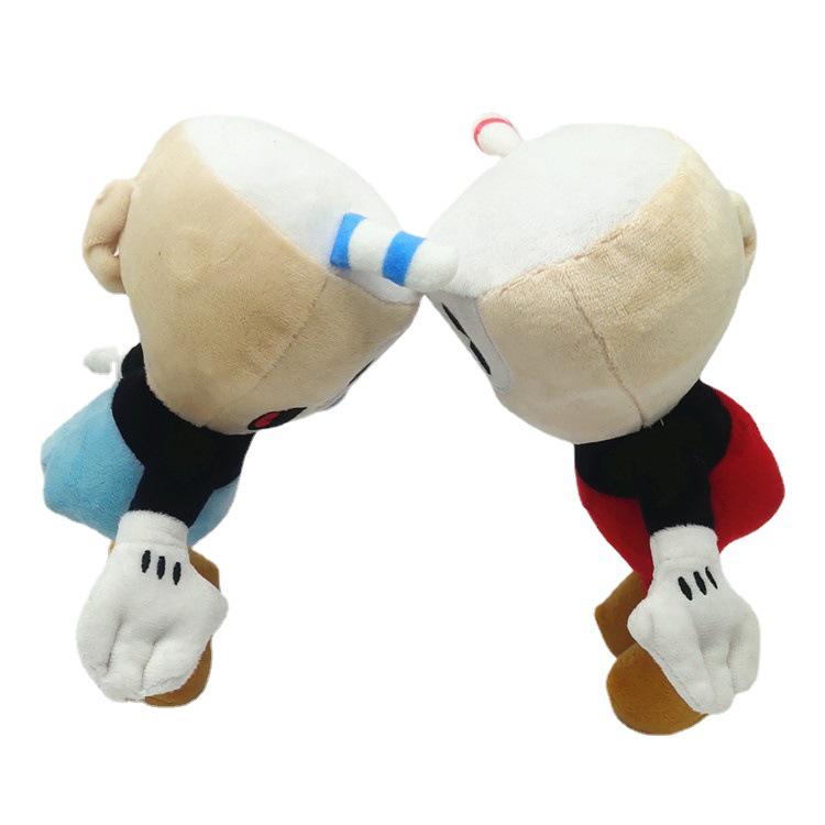 New Cuphead & Mugman Plush Toy Adventure Game Doll - In Stock