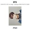BTS 2016 BTS LIVE On Stage : Epilogue MINI PHOTO CARD Official Photocard