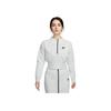 Sportkleding Tech Fleece Casual Mode Eenvoudig Kort Half-Ritssluiting Lange Mouw Sweatshirt Dames sweatshirt Lichtgrijs Veelkleurig Zwart HJ1032-013