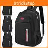Letter S Backpack Waterproof Wear Resistant Zipper Adjustable Shoulder Strap