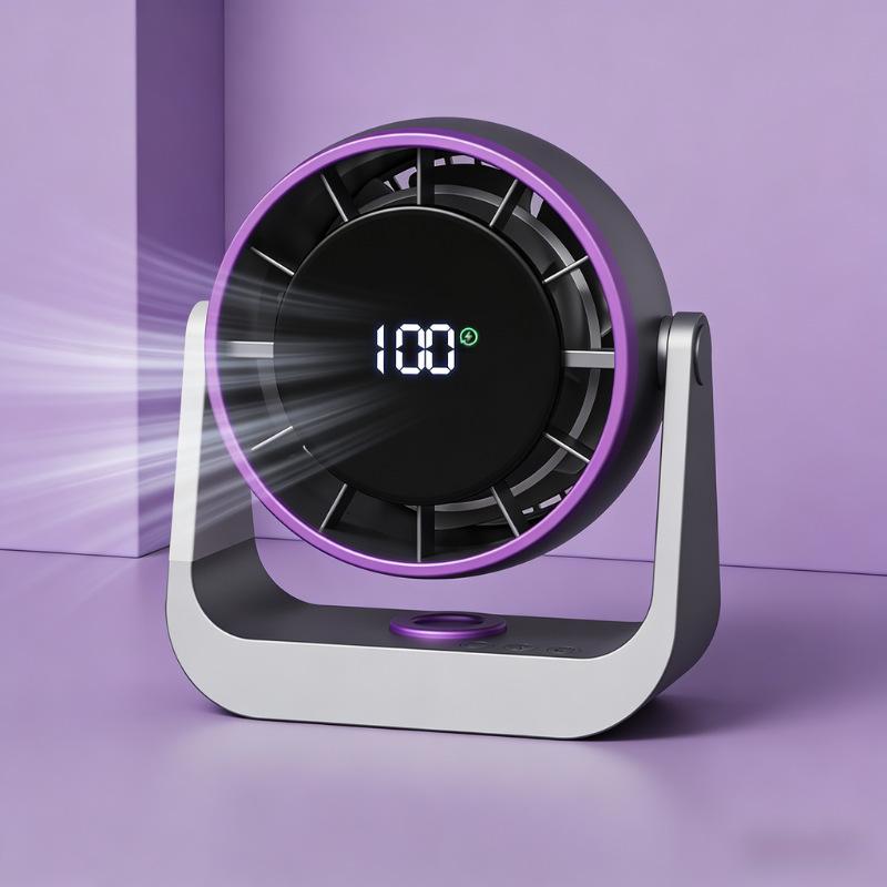 100-Speed Dual-Use Wall-Mountable Desktop Fan - Compact and Fresh Cross-border Environmental + 2 yuan