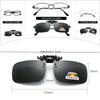 MAXJULI Car Driver Goggles Anti-UV Sun Glasses Driving Night Vision Lens Clip On Sunglasses for Men Women