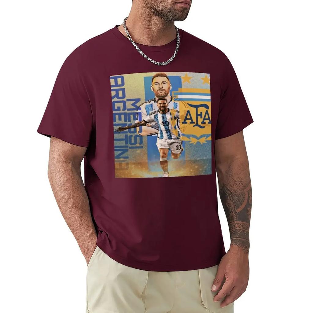 Top Tee Move Vintage Activity Competition U Funny CELEBRATION Lionel And Andrés And Messi And Argentina No10 GOAT Caricature 21