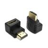 HDMI Male to Female 90° Wall-Mount TV Elbow Adapter