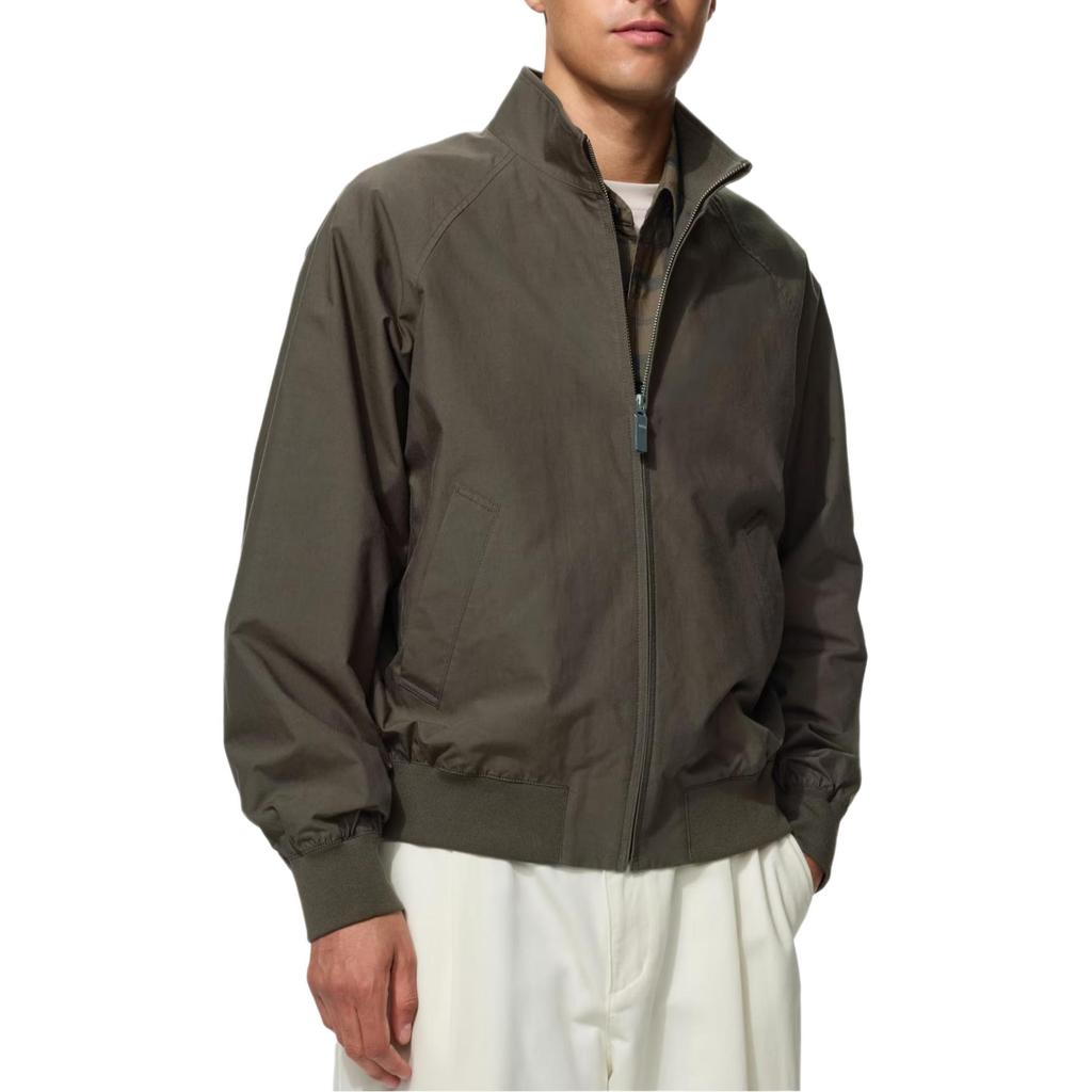 UNIQLO Zipper Ribbed Long Sleeve Jacket Unisex jackets 487318-38