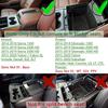 Center Console Organizer for 2014-2018 Chevrolet Silverado/GMC Sierra 1500, 2500/3500HD(2015-), Armrest Storage Box Tray