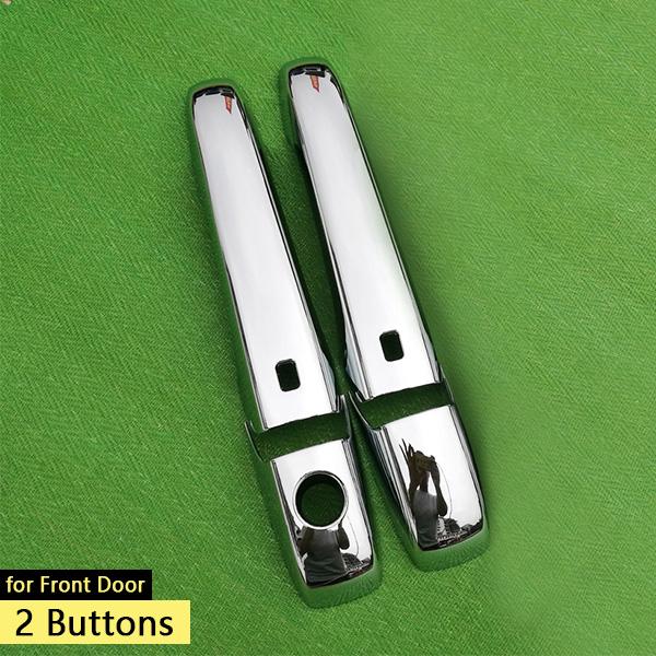 for JEEP Compass 2007-2016 Chrome Handle Cover Trim Set 2008 2009 2010 2011 2012 2013 2014 2015 Car Accessories Car Styling