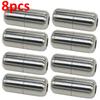 Shoelaces Semicircle Buckles No Tie Buckle Connector for Shoes Sneakers Shoelace Quick Tie Shoe Laces Metal Capsule Ties Lock
