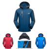 Waterproof Windproof Men Warm Coat With Detachable Hood And Adjustable Cuffs For Winter