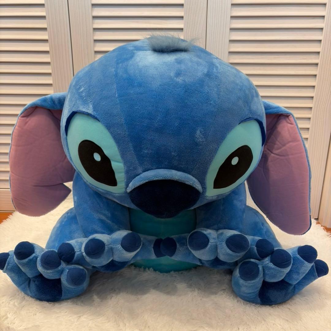 [Good Condition] Hearthand Kutatto Stitch XL size extra large stuffed toy