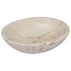 Vidaxl Sink, Cream, 53X40X15 Cm, Marble