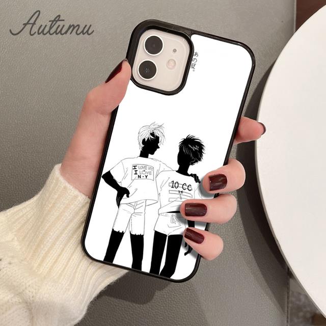Banana Fish Phone Case for iPhone 11 12 13 14 Pro Max Mini X XR XS SE 2020 5 6S 7 8 Plus Samsung Galaxy S21 S22 Cover Shell