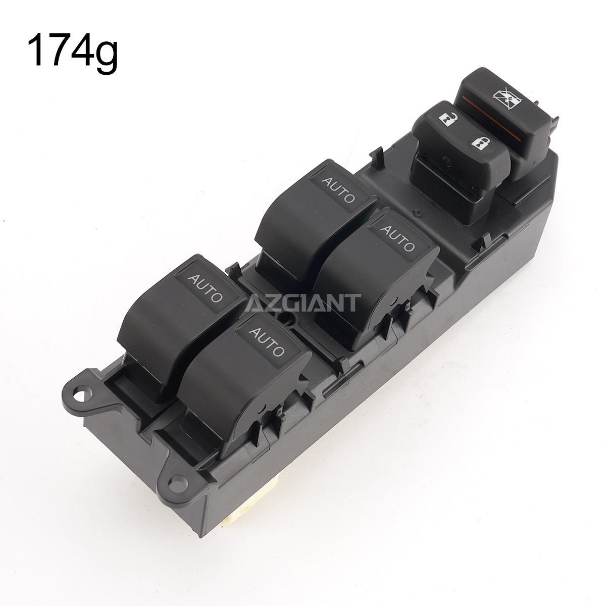 15 Pin Front Left Power Window Glass Regulator Switch for Toyota Tundra 2007- 84820-0R040 Replacement Car Parts 1pc Front Left