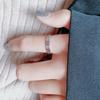 New Product Qian Duoduo Ring Women's Niche Ring Retro Copper Coin Old Personality Versatile Simple Plain Ring Index Finger