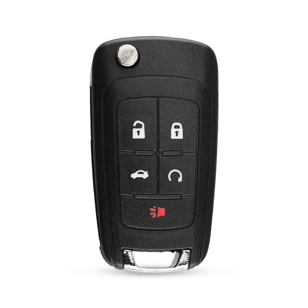 Flip Folding Remote Car Key Shell Case For Chevrolet Cruze Epica Lova Camaro Impala Aveo 2010 2011 2012 2013 Hu100 Blade