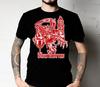 Men's and Women's T-shirts Death Scream Bloody Gore