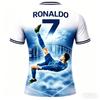 Summer3D-printed children's andadult sports clothing for outdoor activities-T-shirts with quick-drying and breathable properties
