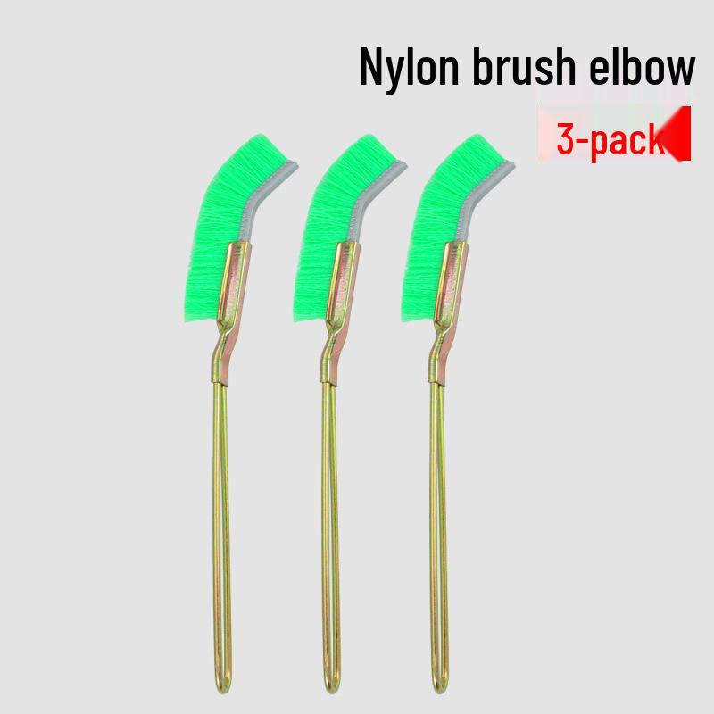 Stainless Steel Wire Brush with Handle - Rust Remover and Barbecue Grill Cleaner