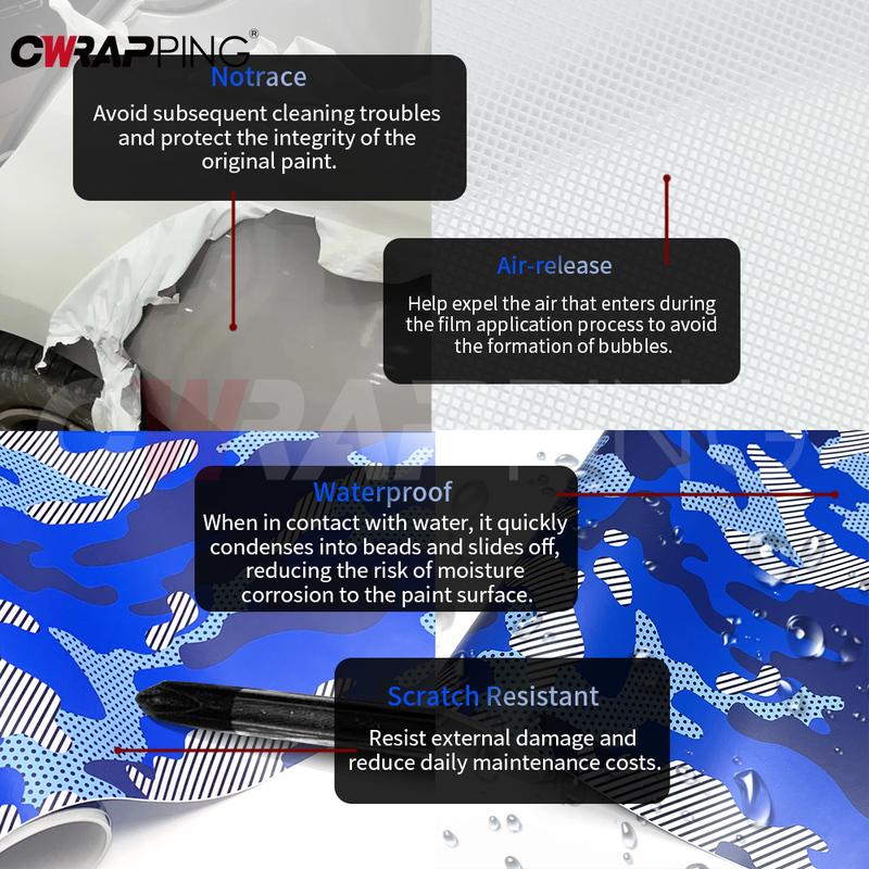 Automotive Vinyl for Motorcycle Vinyls Camo Stickers Wrap Foil Car Tuning Accessories Auto Car Wrapping Folie Vehicle Decoration