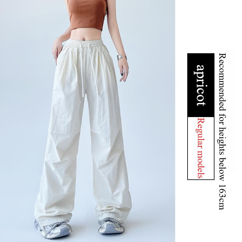 GMXIA Damenmode, lässig, einfarbig, bedruckt, hohe Taille, Hosen und Caprihosen