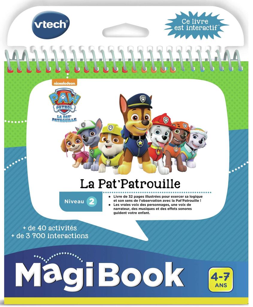 Vtech - paw patrol magibook - the 