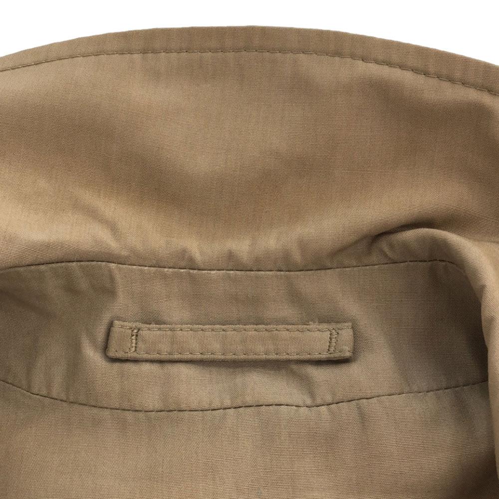 Aquascutum Made In the UK Stainless Collar Coat Beige Fly Button Men's Used