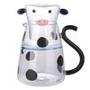 Cow Glass Water Pitcher | Bedside Milk Carafe With Cup | Glass Carafe Pitcher With Glass Mug Cute Cow Glass Tea Pitcher Kettle Milk Jug Water Carafe F