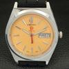 REFURBISHED JAPAN 6309A SEIKO EXPO 70 AUTOMATIC MENS CREAM DIAL WATCH A427223-2 QRL-a427223