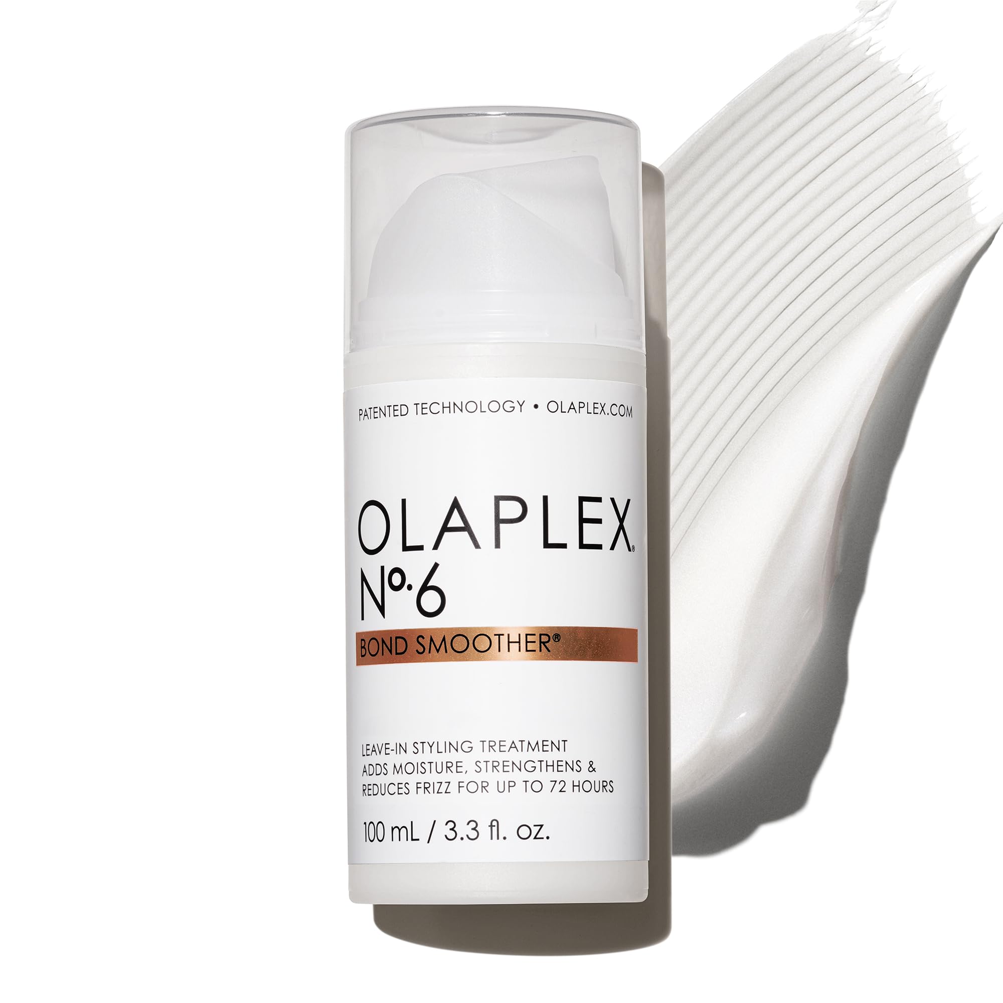 

Olaplex №. 6 Разглаживатель связей: Одноразовое средство для укладки | разглаживающее, кондиционирующее и укрепляющее | контроль пушистости до 72 часов /100мл белый