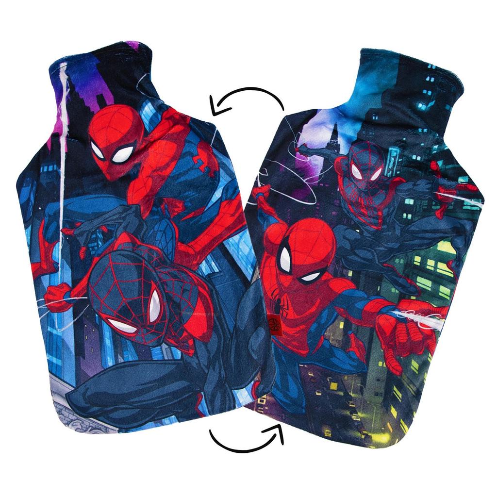 Edderkopp mann: Miles Morales Reversibel Varmeflaske og Trekk