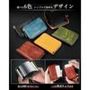 Kawaoto Card Case Men Large Capacity Holder Skimming Prevention Genuine Leather Pueblo Holds Up 22 Cards Made Japan Credit Simple Wide Pocket Coin