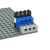 Compatible Assembles Particles 3701 1x4 With 3 Holes For Building Blocks Parts DIY Educational Crea