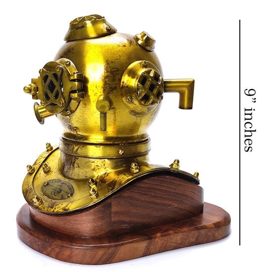 17,78 cm Kask nurkowy, US Navy Mark, Kask nurkowy Nautical, Kask do nurkowania, Kask do nurkowania Commando, Kask nurkowy Mark V