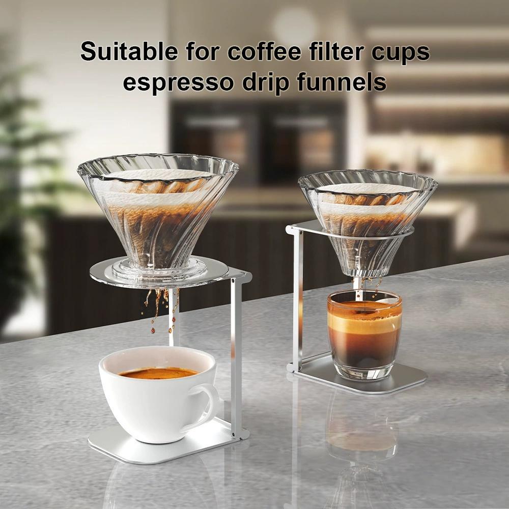 Coffee Machine Stand Drip Filter Coffee Stand Aluminum Alloy Foldable Lightweight Outdoor Quality Professional Coffee Accessorie