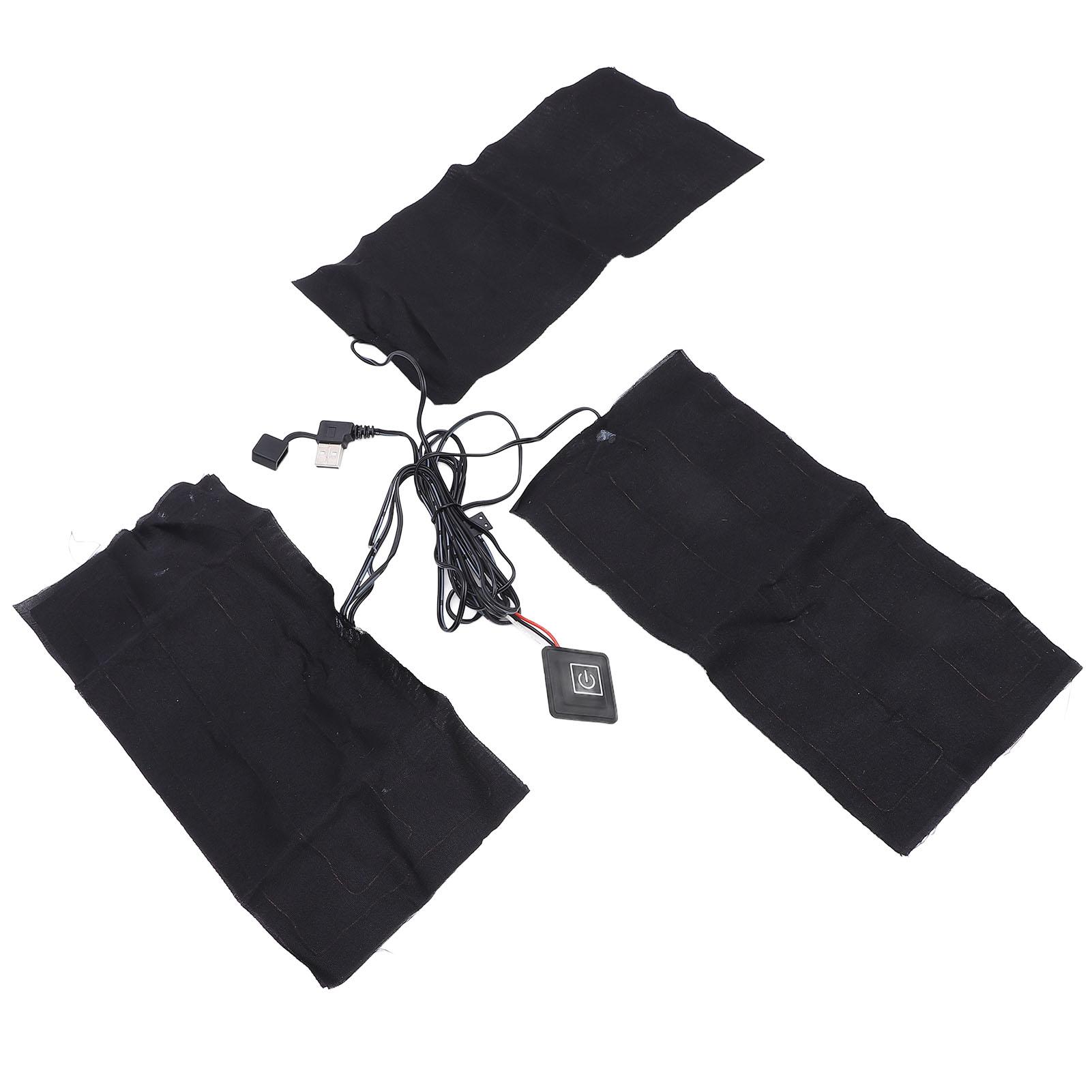 

Электрическая USB грелка 5В 2А Легкие нагревательные таблетки для одежды Регулируемая температура Подогреватель