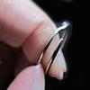 10Pcs/Pack 25/28/30/32mm Clasps Connectors Split Key Ring Chain Loop Keychain Stainless Steel