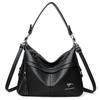 Women's Tassel Messenger Bag Soft Leather Mother Bag Shoulder Bag