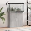 VidaXL Aquarium Stand Sonoma Grey 81x36x73 Cm Engineered Wood 833605