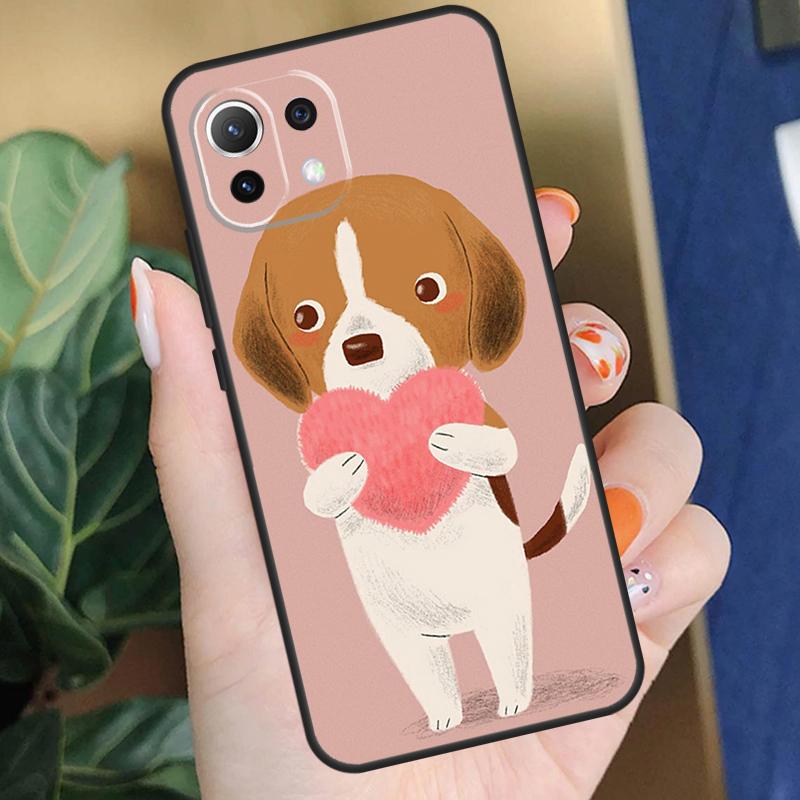 Beagle Dog Animal Case For Xiaomi 17 Pro Max 14 15 Ultra 13T 14T 15T Pro POCO F8 F7 F5 F6 X5 X6 X7 Pro Coque