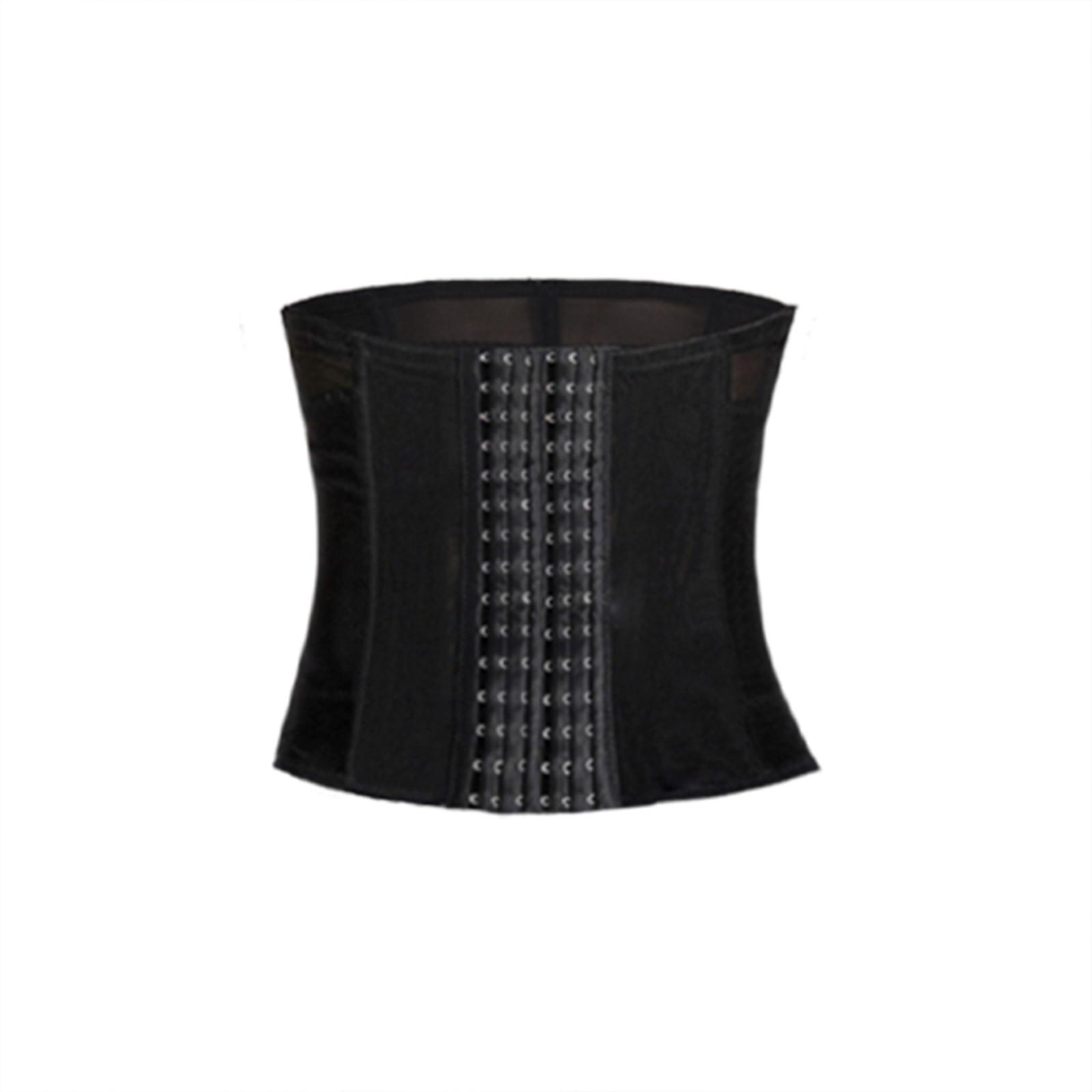 

Мужской дышащий утягивающий жилет для груди, обтягивающий, корректирующий фигуру, шестибортный жилет S чёрный