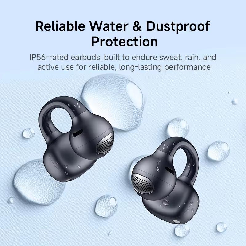 Edifier Comfo Q Wireless Ear Clip Headphones Clip-On Sport Earbuds Open Ear Bluetooth Earphones Clear Call 32Hrs IP56 Waterproof